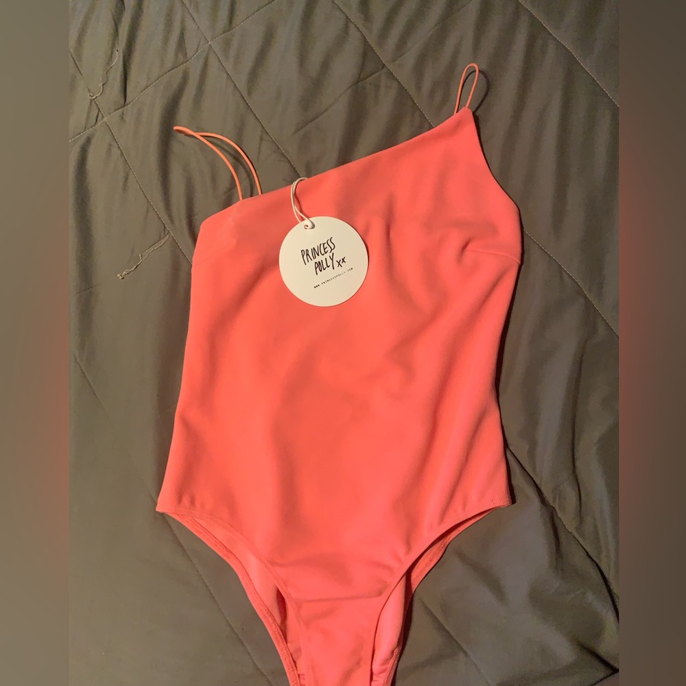 Princess Polly pink bodysuit